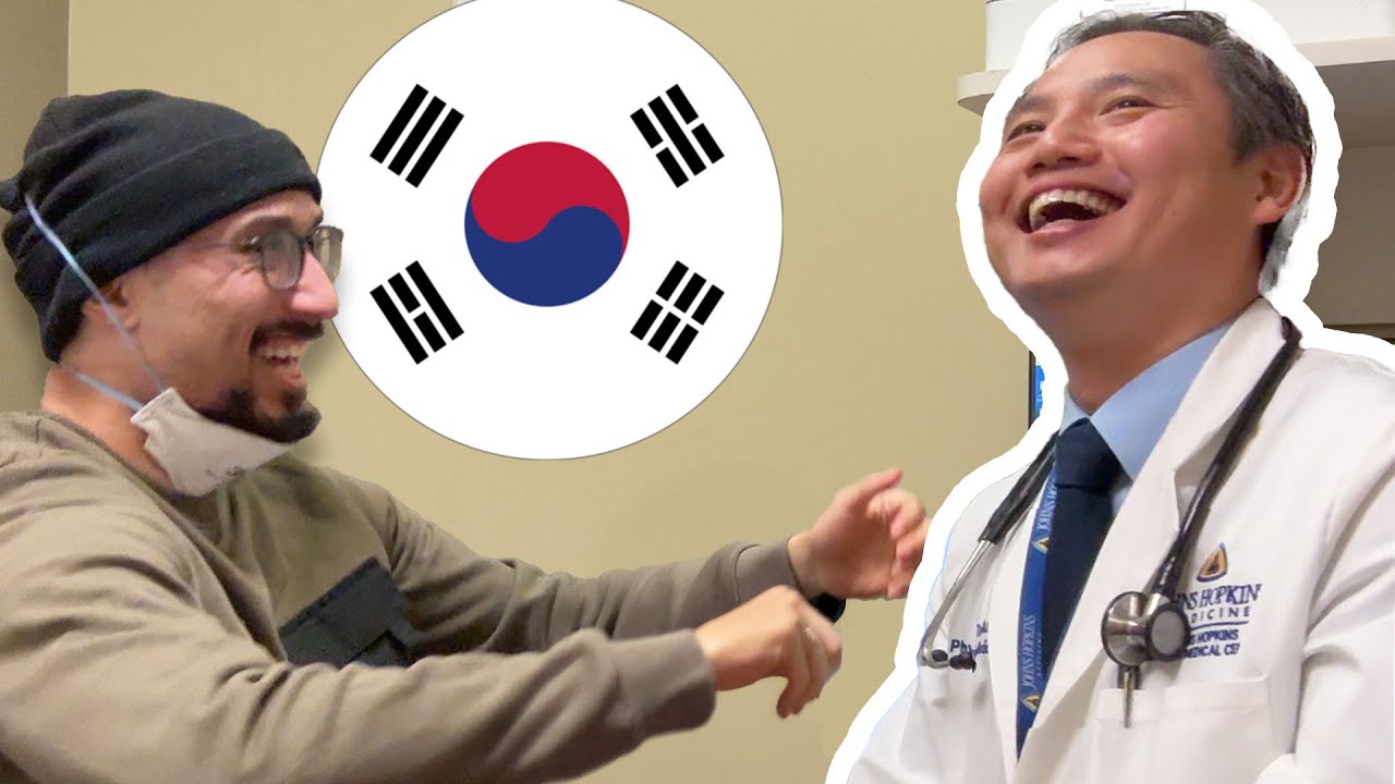 Surprising my Korean Doctor by Speaking Korean