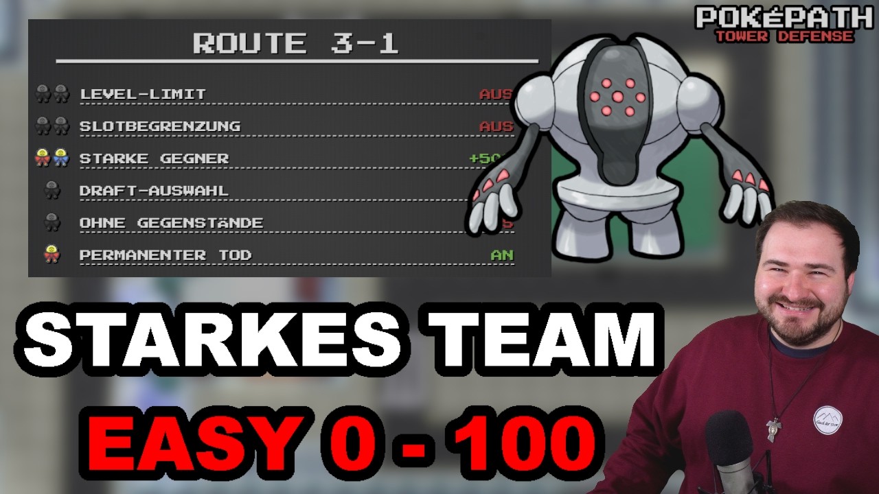 MIT STARKEM TEAM EASY 0 - 100 {Route 3 - 1] // Poképath