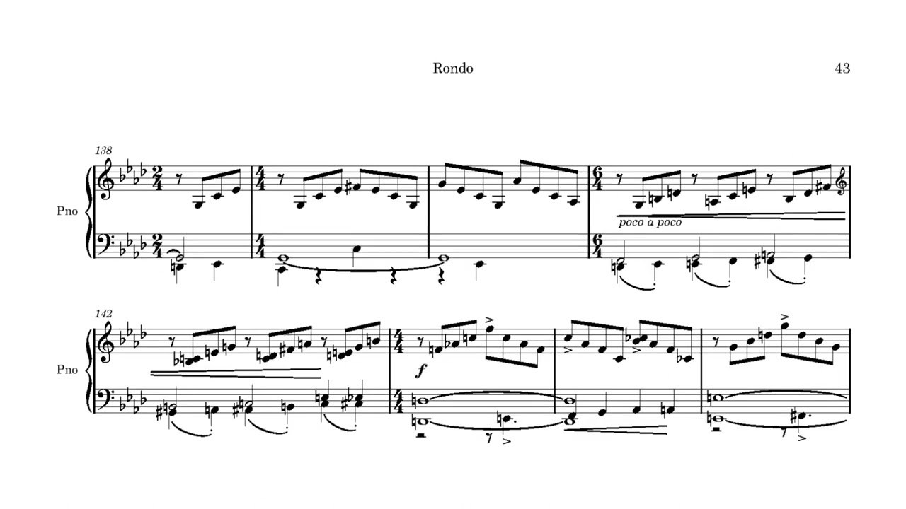 Ethan Iverson - Piano Sonata: Rondo