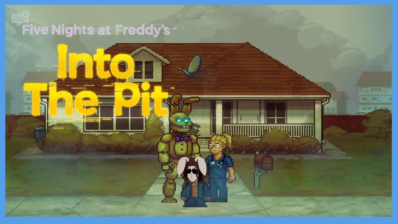 We may look like a normal family, but we have quirky secret in...FNAF Into the Pit Pt.  2