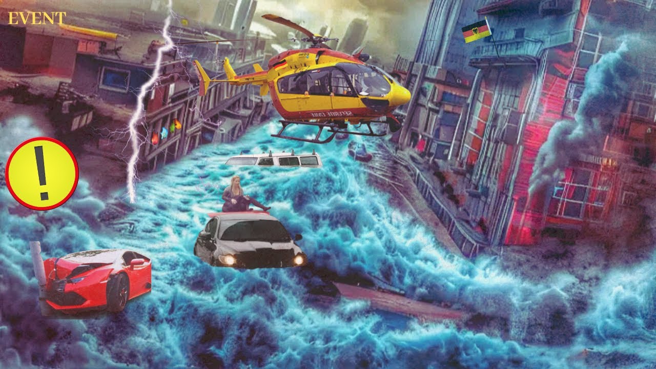 Severe Floods Paralyze Germany: Frankfurt and Gelsenkirchen Submerged