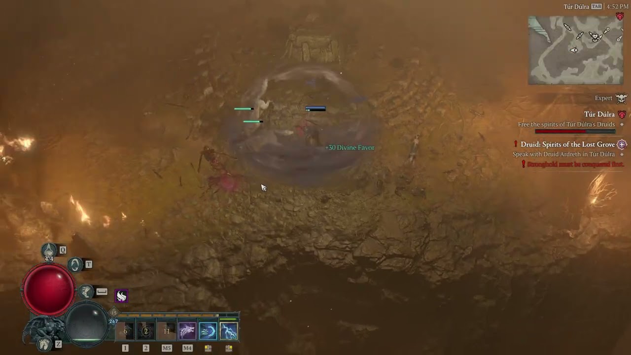Diablo 4 Season 11 Druid level 14-24