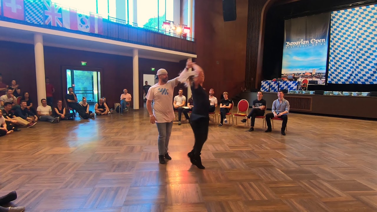 PJ Turner & Courtney Adair - 1st place Champions Jack&Jill - Bavarian Open 2019