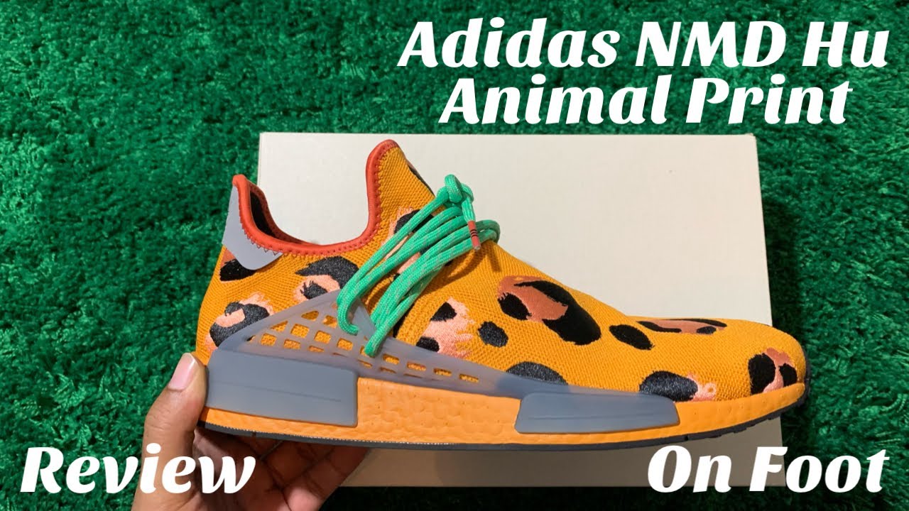 Adidas NMD Hu Animal Print Review & On Foot. Animal Print NMD Hu Review.