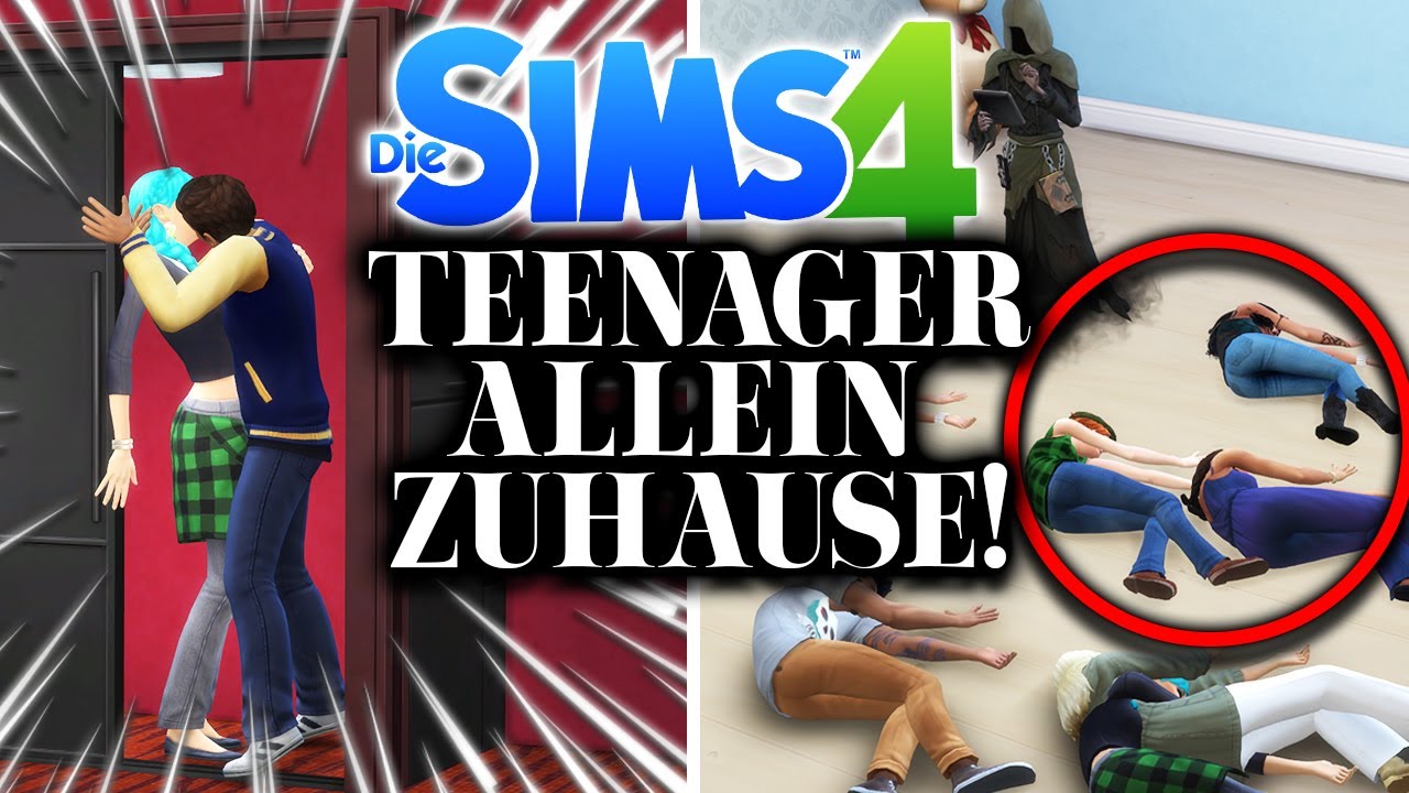 WAS PASSIERT wenn man 50+ TEENAGER in DIE SIMS 4 ENTFÜHRT`?? 😱💀