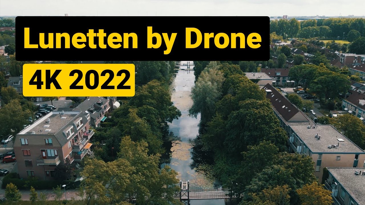 Lunetten by Drone 4K 2022 [] Utrecht, the Netherlands