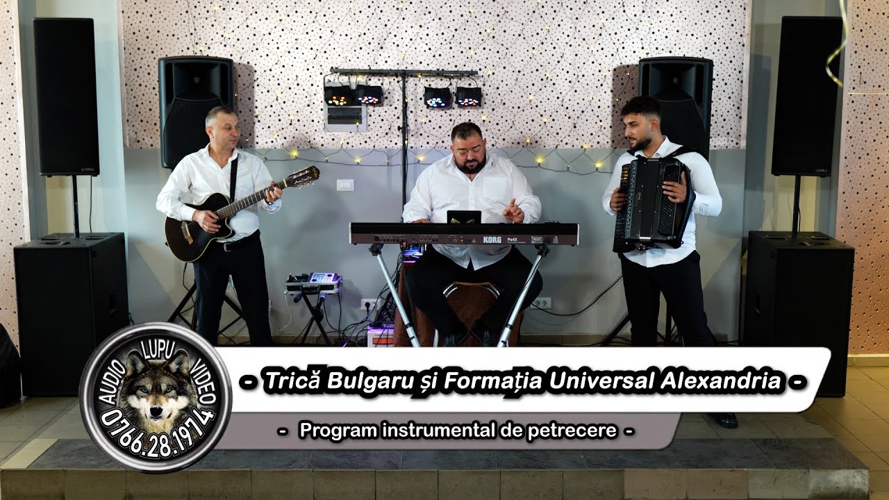 Trica Bulgaru & Universal din Alexandria - Cel mai al dracu program instrumental de petrecere 2024