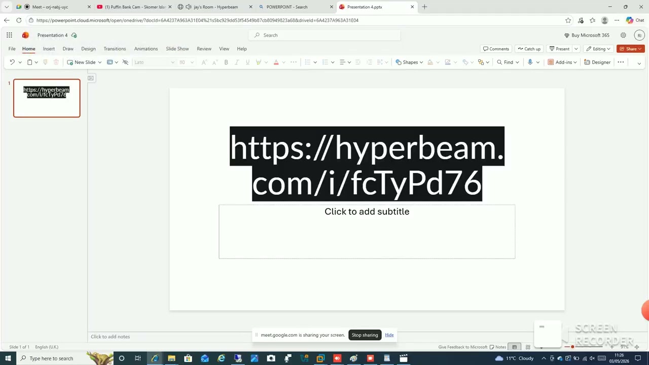 my Hyberbeam with jay