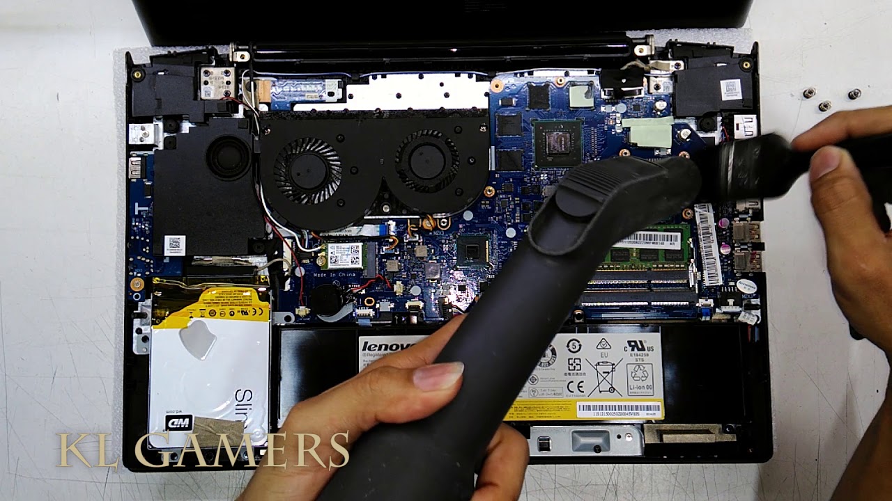 Lenovo Y50-70 Notebook Model 20378 Clean Dust and Remove & Replace Thermal Compound 2019