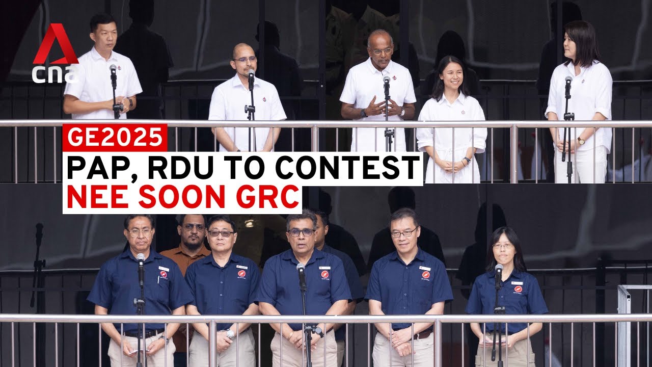 GE2025 Nomination Day: RDU and PAP speeches for Nee Soon GRC