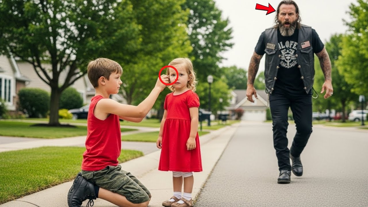 Biker’s Daughter Was Born Deaf Until a Homeless Boy Pulled Out Something Unbelievable