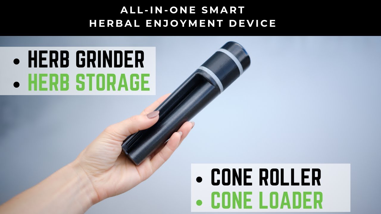 World's First All-In-One Joint Cone Roller and Weed Grinder -- GET YOURS TODAY!