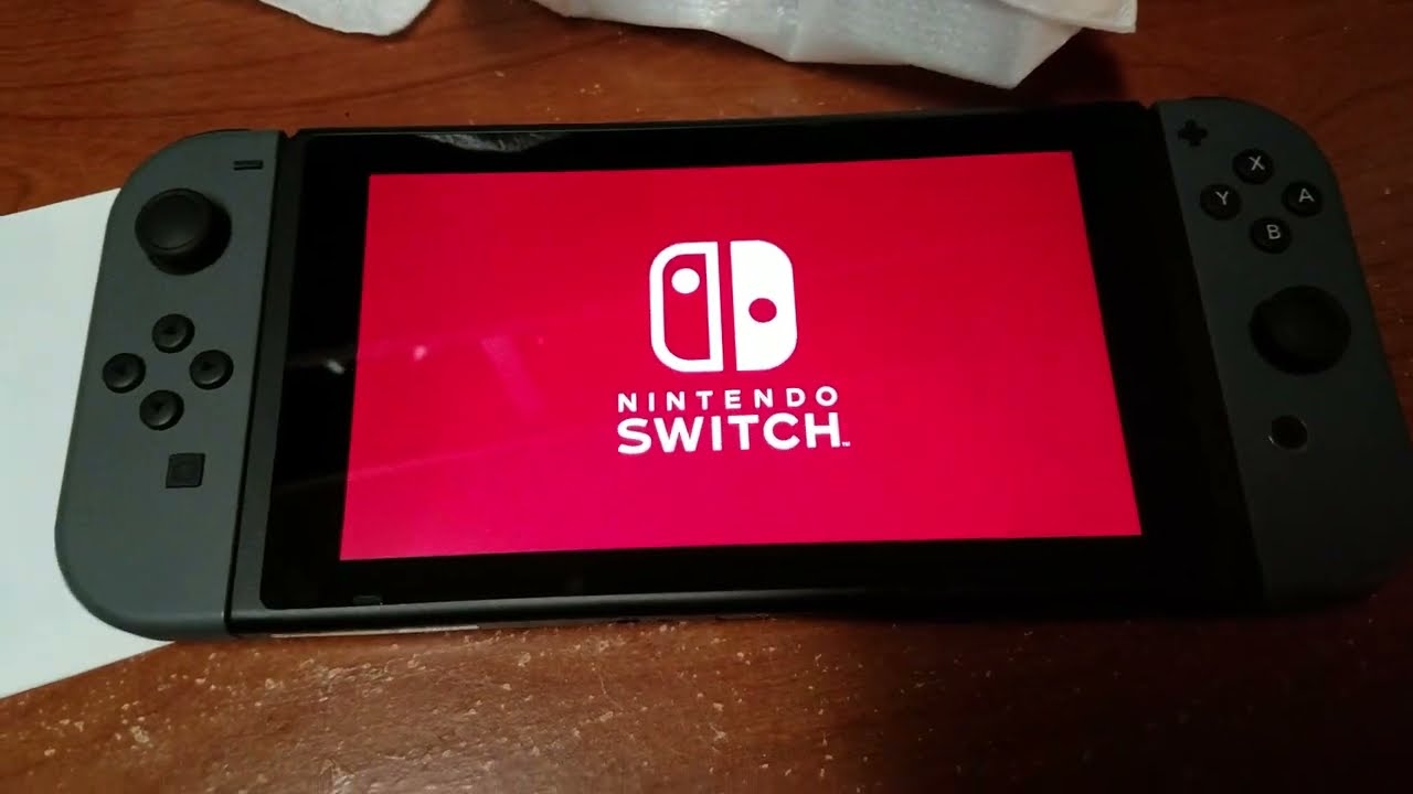 Nintendo Switch - First Time Setup (2017)