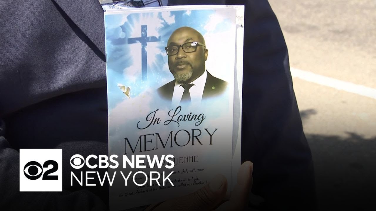 Funeral held for NYC office shooting victim Aland Etienne