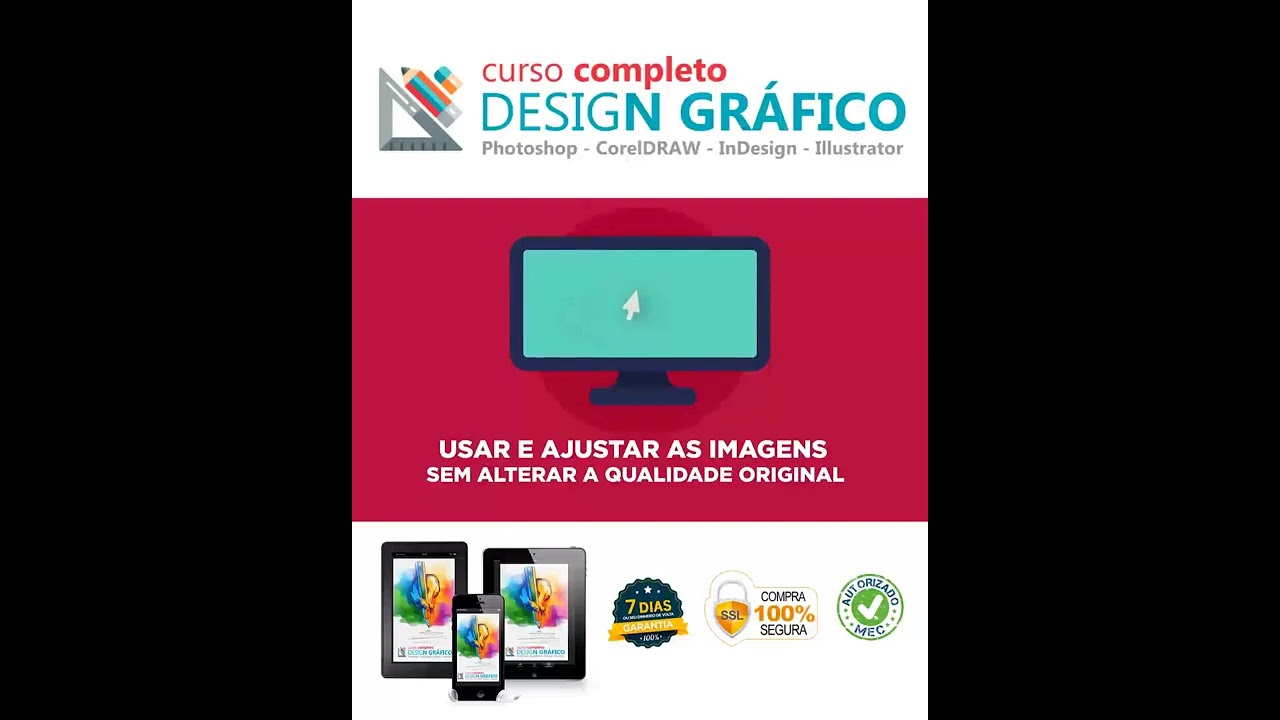 Curso online de Designer Gr&aacute;fico #designergrafico #cursoonline #portaljovemempreendedor