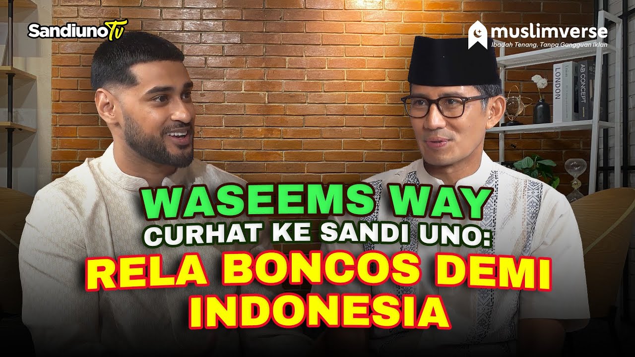Bikin Merinding! Cerita Waseems Way Jatuh Cinta Sama Indonesia!