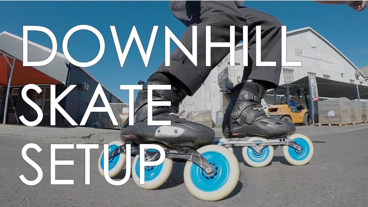 INLINE SKATE SETUP FOR DOWNHILL  // POWERSLIDE IMPERIAL 165MM TO 195MM MOUNT HACK // VLOG 82