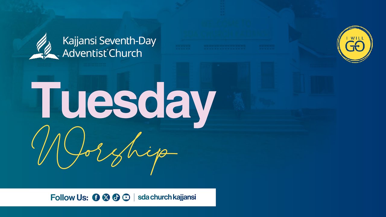 TUESDAY WORSHIP || KAJJANSI SDA CHURCH || MRS. GRACE KITUMBA || 06 JANUARY 2026