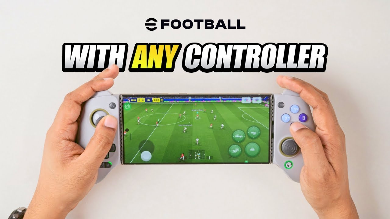 Играйте в eFootball Mobile с геймпадом на Android — руководство по настройке с Mantis