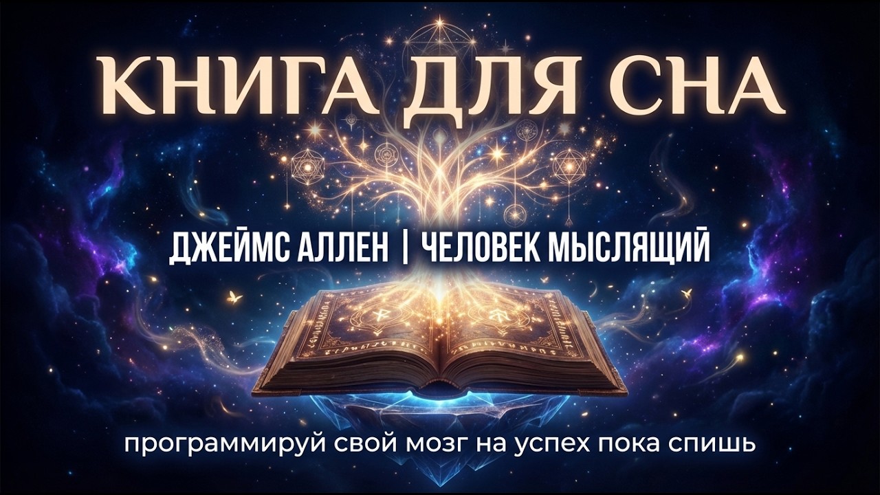 КНИГА НА НОЧЬ | ДЖЕЙМС АЛЛЕН - ЧЕЛОВЕК МЫСЛЯЩИЙ
