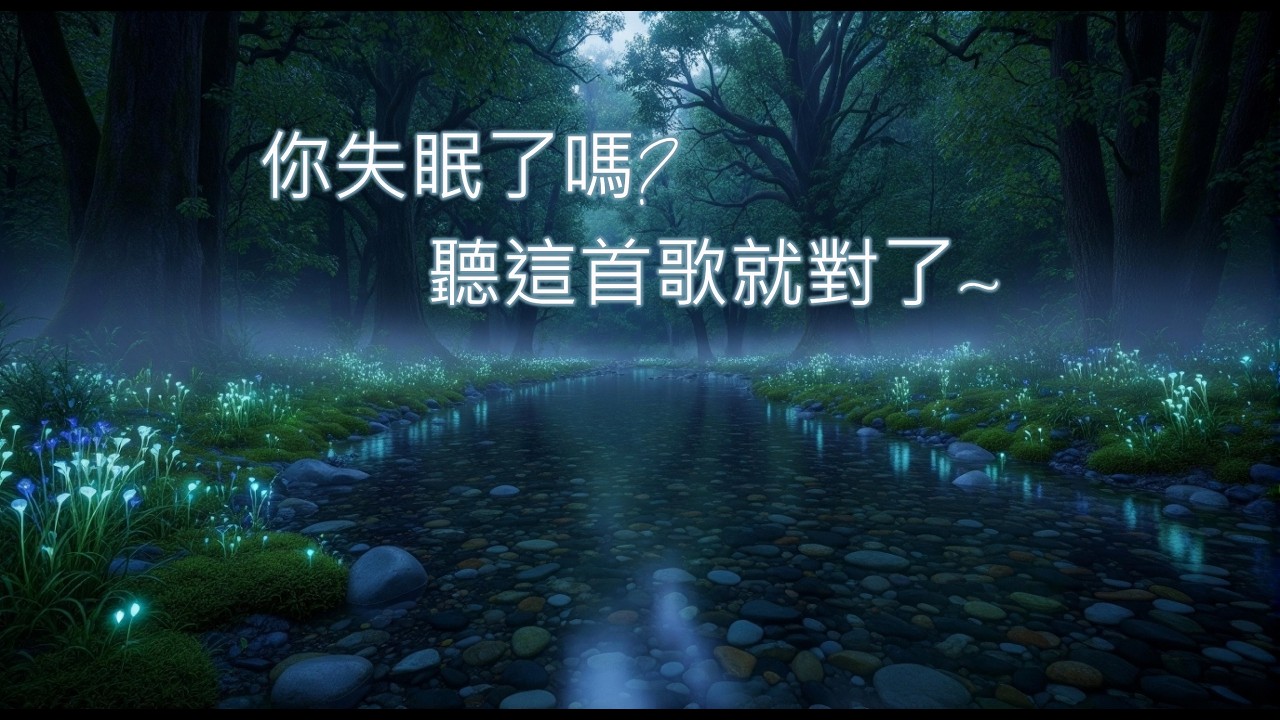 療癒音樂 Healing music~Dreaming by the Creek~你失眠了嗎?