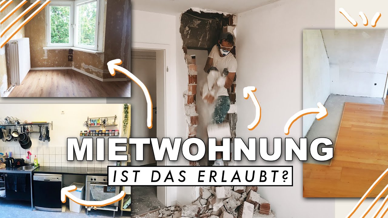 Was darf ich als Mieter*in umbauen ? - eure DIY Projekte meine Tipps und Tricks | Krummerkasten
