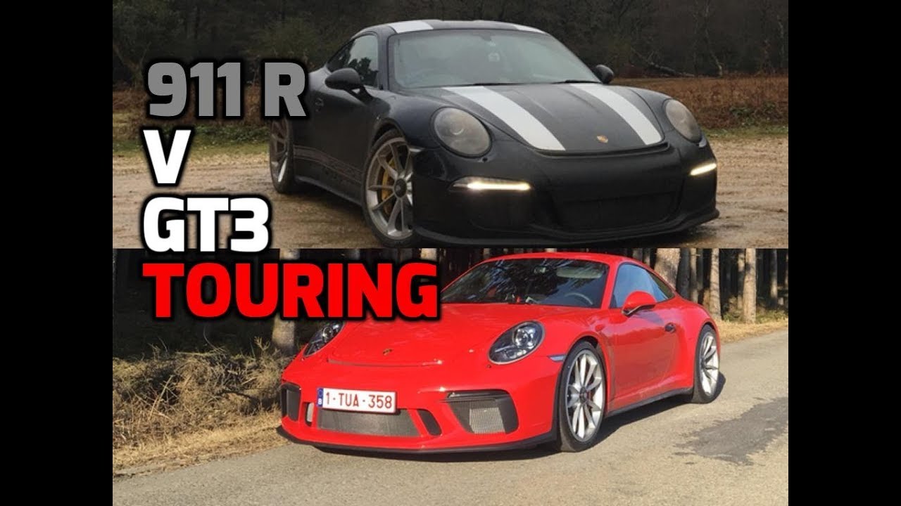 911 R v GT3 Touring: battle of the manuals!