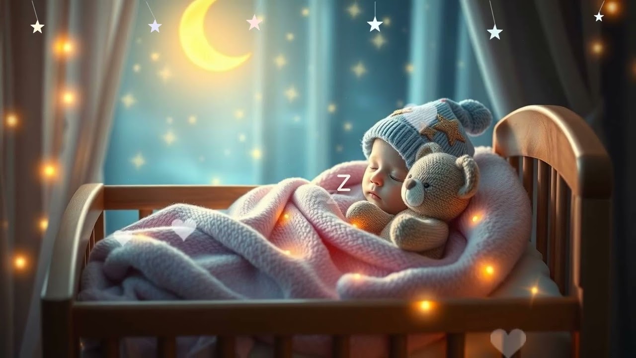 🌙 Rainy Dreams 🌧️ Soft Lullaby for Baby Night Sleep 💤