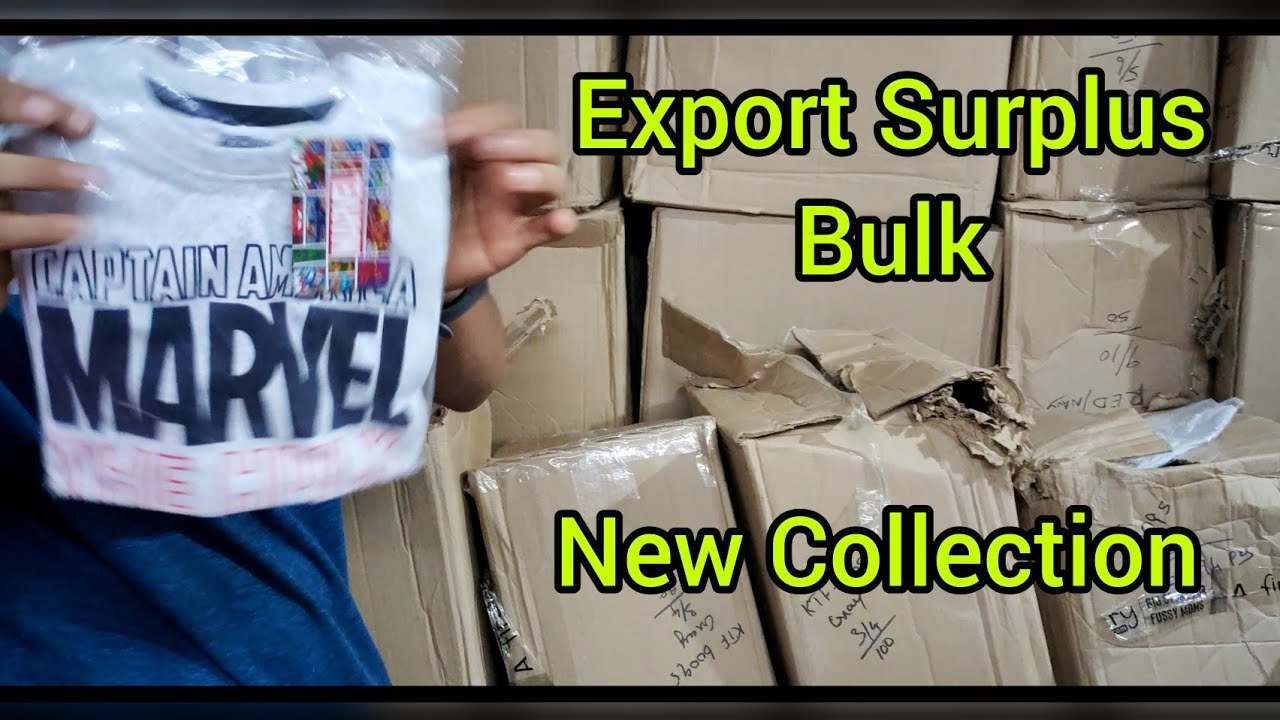 Branded Export Surplus Garments | Export Surplus Warehouse | Kidswear Wholesale Market |Charu Export