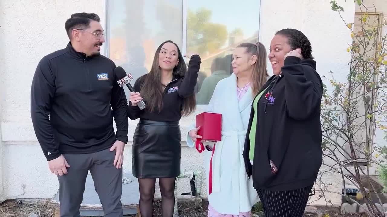 Woman receives FREE HVAC with help of FOX5 Surprise Squad