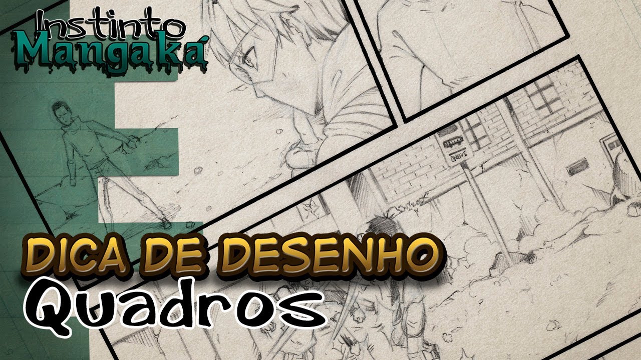 Como desenhar os Quadros em páginas de HQ - Dica de Desenho