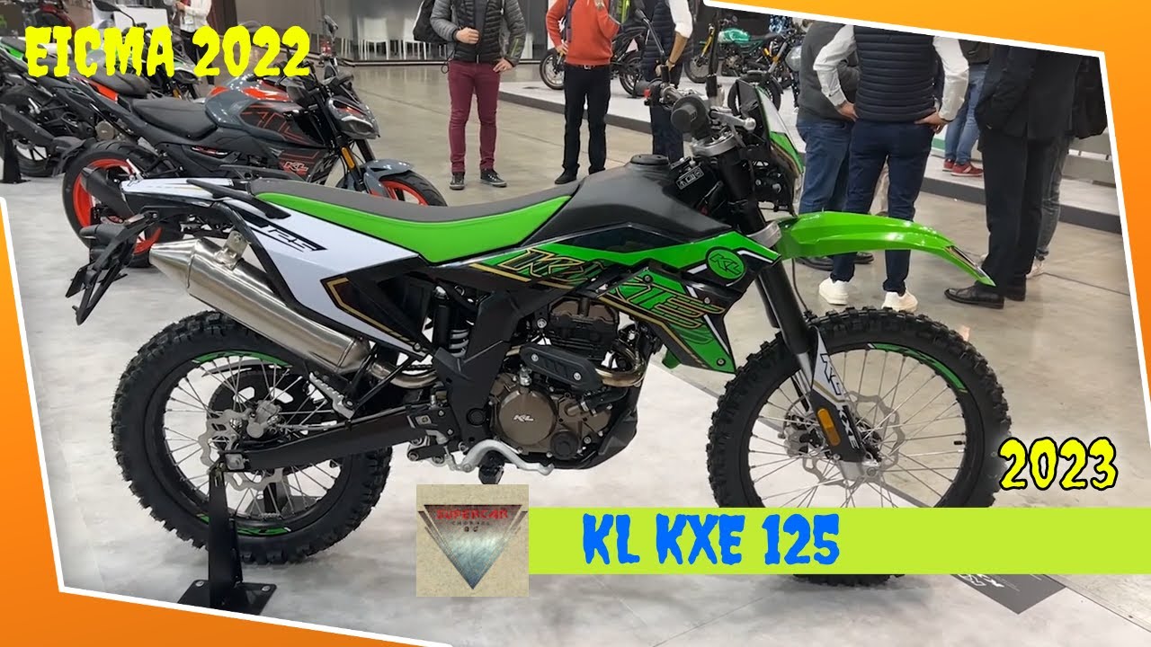 2023 KL KXE 125 Walkaround EICMA 2022 Fiera Milano Rho