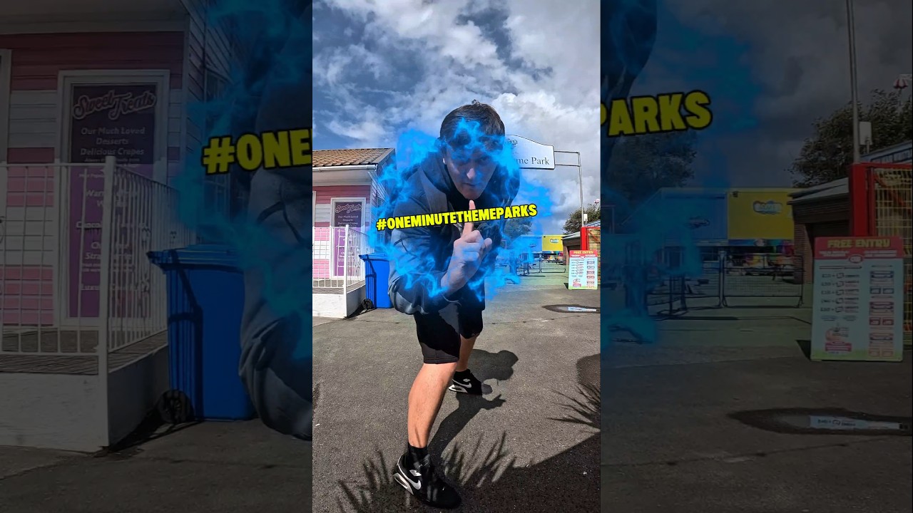 1 minute theme parks Brean