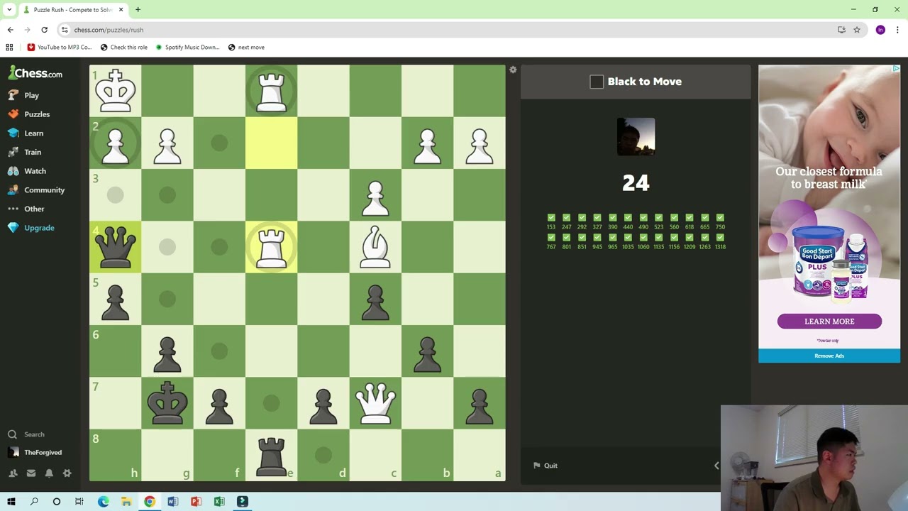 Chess Puzzle Rush Janaury 23