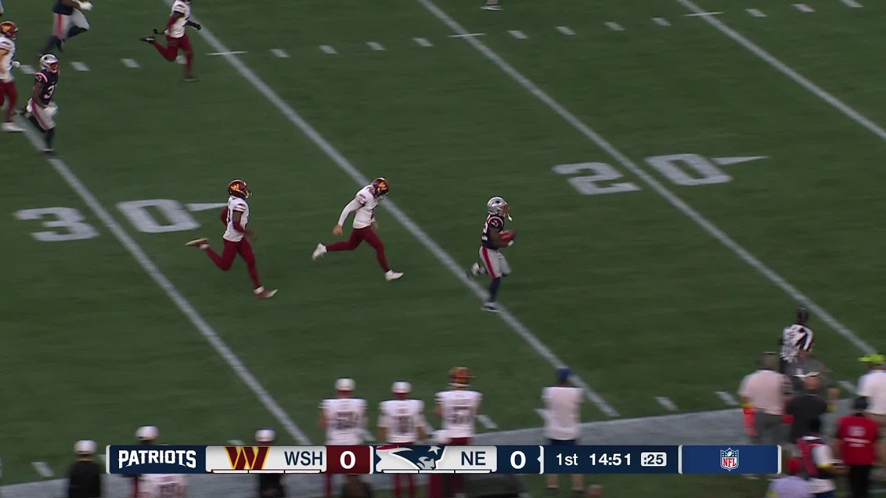 TreVeyon Henderson Kick Return TOUCHDOWN!