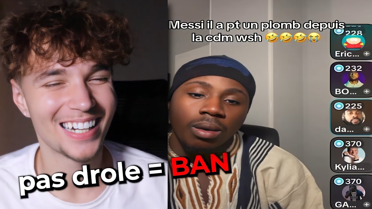 Si je Rigole PAS, Tu es BAN !