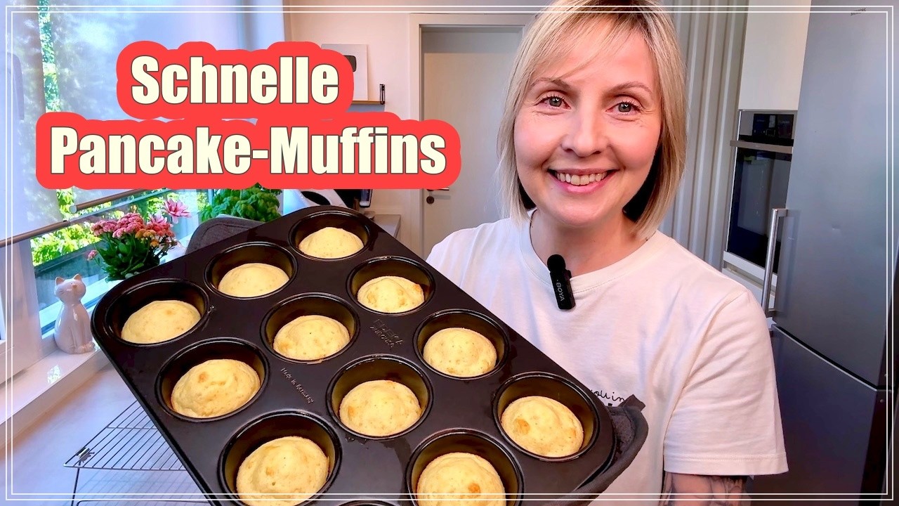 🥞 Fluffige PANCAKE - Muffins 💕 - nicht nur zum Frühstück oberlecker - Thermomix® Rezept