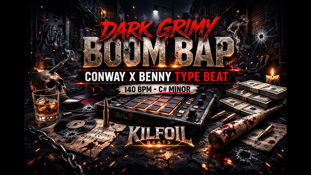 Conway x Benny the Butcher Type Beat – “Cold Ledger” | Dark Griselda Boom Bap 2026 | KILFOIL