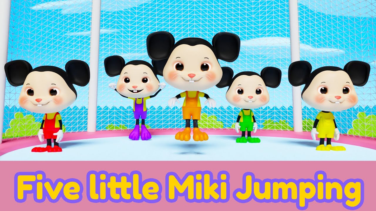 Five little Miko Jumping on the Bed and more Rhymes