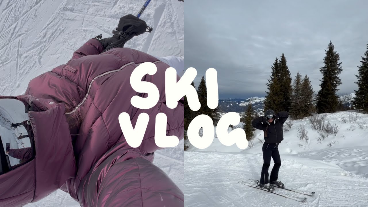 SKI VLOG!! | join us in the mountains | Jess and Helaina