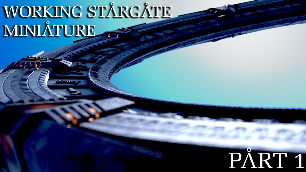 Working Stargate Miniature Project - Part 1 - A Progress Log