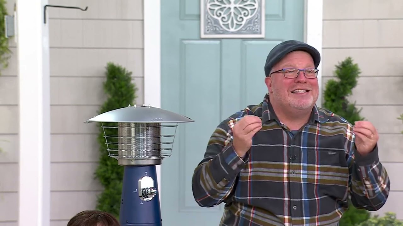 Cuisinart Outdoor 11,000 BTU Propane Tabletop Patio Heater on QVC