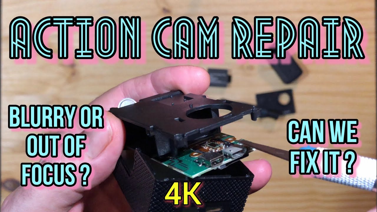 4K Action Camera Repair  “Fixed focal length “ Adjustment #actioncamera #new #repair #test