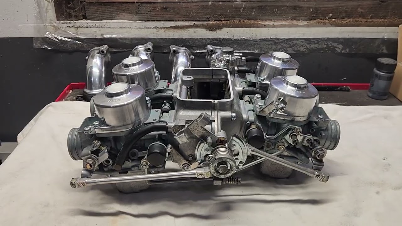 1975 GL1000 Gold Wing - Freshly Restored Carburetors