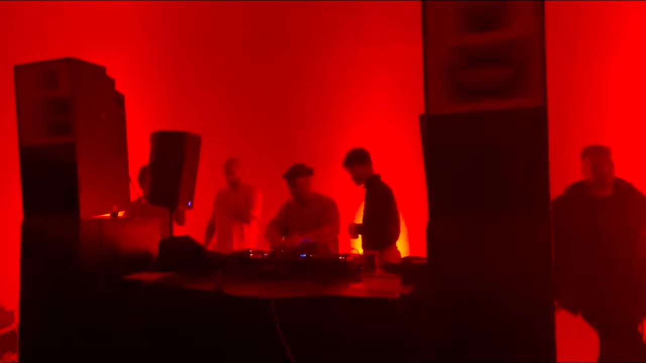 SECRET bunker rave in AMSTERDAM.