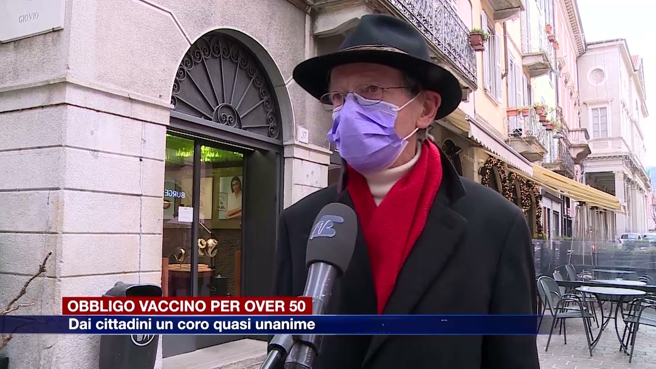 Etg - Obbligo vaccino per over 50, dai cittadini un coro quasi unanime