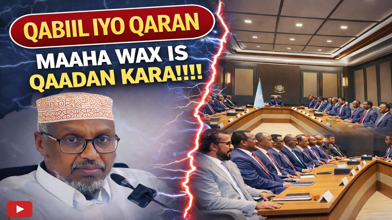 Dawlad la'aanta iyo Dhibaatada qabiilka gaar ahan Somalida ll Sh Mustafe Ismaciil Haarun