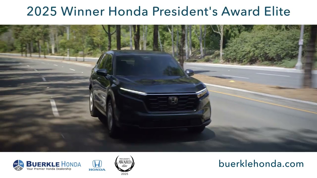 Minnesota&rsquo;s ONLY 2025 Honda President&rsquo;s Award Elite Winner: Buerkle Honda! 🏆