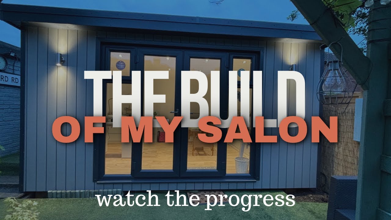 the Build of my New Salon !! - Watch the progress !!