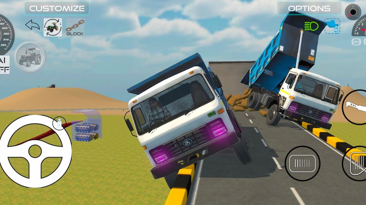 !! FULL LOADEAD DUMPER IN CRASH !! 💥🚩🔥⛽🚧💸🐔❌🚨👑⛽💥💯🚩❌